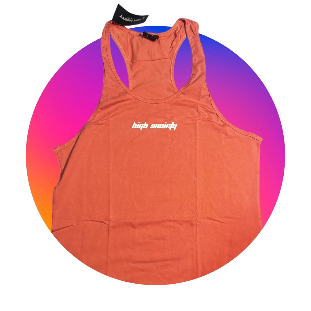 mens T back stringer